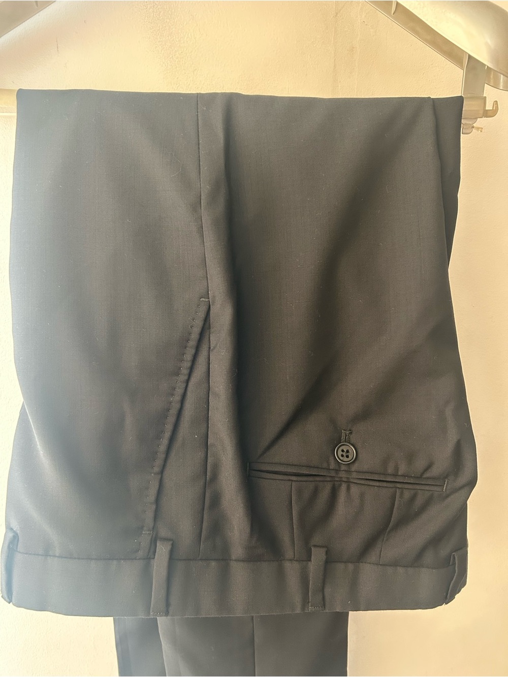 Armani collezioni Men's Classic Black Dress pants size 32